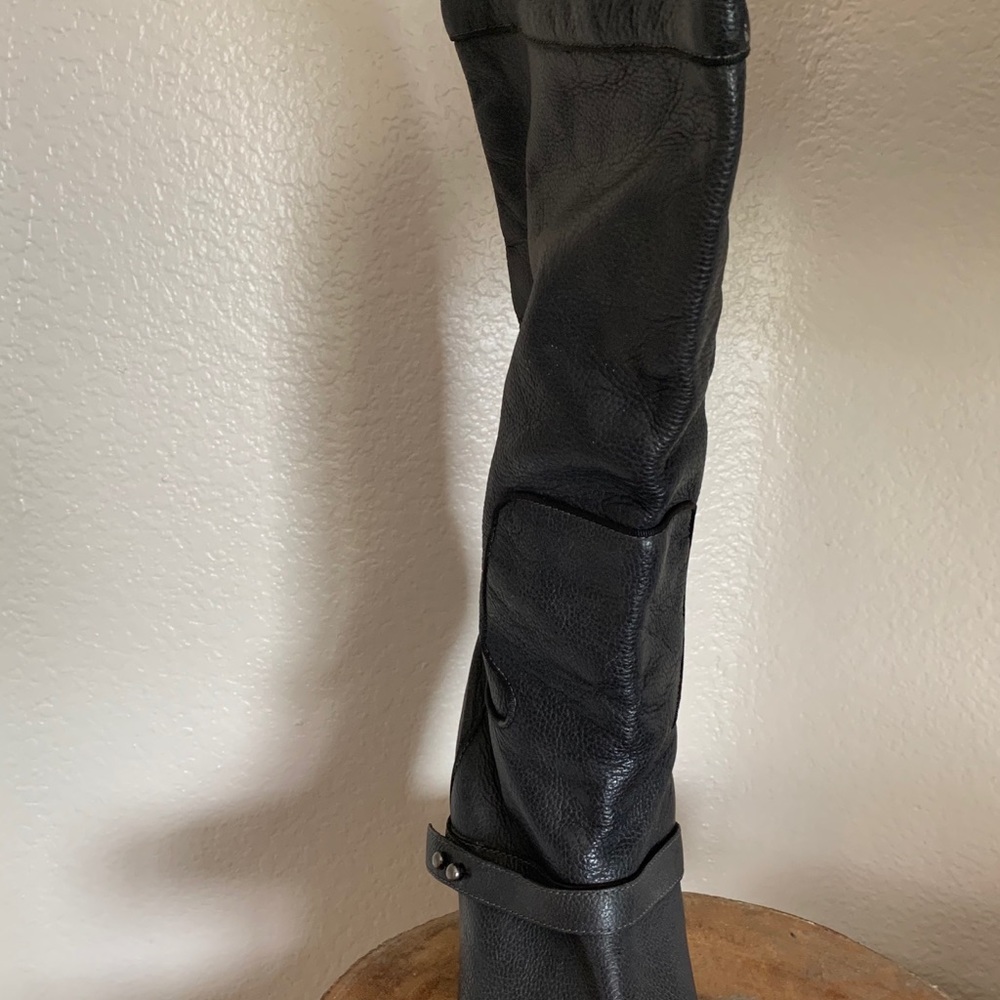 Vintage black boots size 12